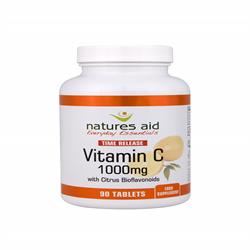 Vit C - 1000 mg Time Release (avec Citrus Bioflavon (commander en simple ou 10 pour le commerce extérieur)
