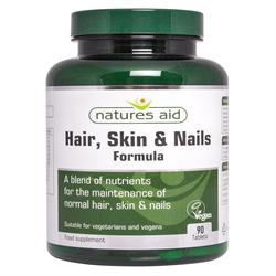 Hair, Skin & Nails 90 Tabs (pedir em unidades individuais ou 10 para troca externa)
