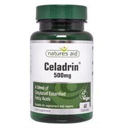 Celadrin - 500mg (ekvivalent) 60 tabletter (bestilles i single eller 10 for bytte ytre)