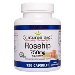 Rozenbottel 750 mg 120 Vcaps (bestellen per stuk of 10 voor ruil buiten)