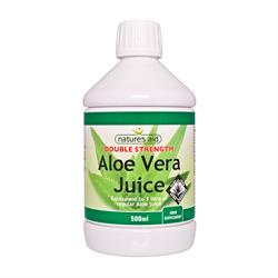 Aloe vera juice - dobbelt styrke 500ml