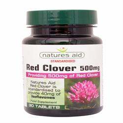 Red Clover - 500mg (providing 40mg of Isoflavones) (order in singles or 10 for trade outer)