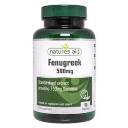 Fenugreek 500mg 90 Caps (order in singles or 10 for trade outer)