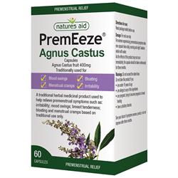 PremEeze (Agnus Castus) 60 cápsulas (pedir por separado o 10 para el comercio exterior)