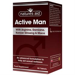 Active Man 60 tabletek (zamów pojedynczo lub 10 na wymianę zewnętrzną)