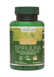 Spirulina organica 500 mg 90 capsule