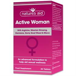 Aktive kvinder 1x60 tabletter (bestil i singler eller 10 for bytte ydre)