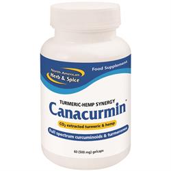 Canacurmin 60 Softgels (encomende em unidades individuais ou 12 para comércio externo)