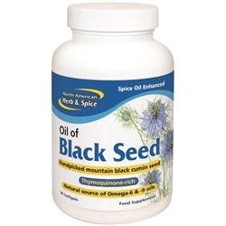 Oil of Black Seed 90 Softgels (bestil i singler eller 12 for bytte ydre)