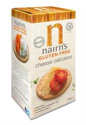 Nairns GF Cheese havrekake 180G (bestill i single eller 8 for bytte ytre)