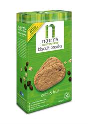 Gluten Free Oats and Fruit Biscuit Breaks 12's (order in singles or 12 for trade outer)