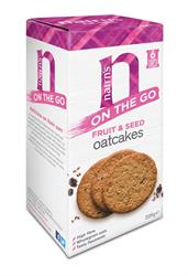15% OFF Fruit & Seed Oatcakes 225g (order in singles or 8 for retail outer)