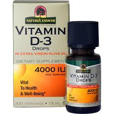 Vitamine D3 Gouttes 15 ml (commander en simple ou 12 pour le commerce extérieur)