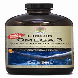 Omega 3 Liquid 480ml (bestill i single eller 12 for bytte ytre)