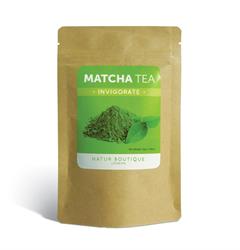 100% مسحوق شاي ماتشا الأخضر 30 جرام (اطلب فرديًا أو 12 قطعة للبيع بالتجزئة)