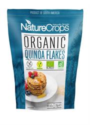 Økologiske glutenfrie quinoa-flak 310g (bestill i single eller 4 for bytte ytre)