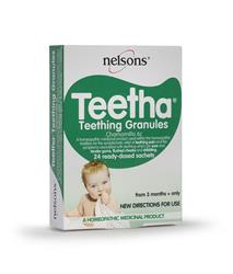 Nelsons tootha grânulos de dentição 24 saquetas