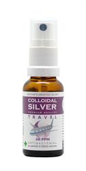 15% OFF 20ppm Colloidal Silver Spray Travel Size 20ml (order in singles or 8 for retail outer)