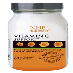 Vitamin c-støtte 60 kapsler
