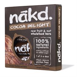 Nakd Cocoa Delight MP (pedir por separado o 12 para el comercio exterior)
