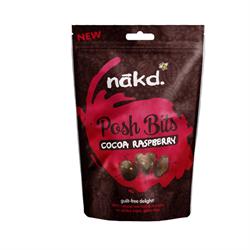 Posh Bits al cacao e lampone 130g (ordinare in pezzi singoli o 6 per confezione esterna)