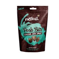 Posh Bits al cacao e sale marino 130g (ordinare in pezzi singoli o 6 per la confezione al dettaglio)
