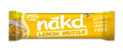 Nakd レモン ドリズル 35g バー (小売用アウターの場合は 18 個を注文)