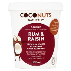Rum & Raisin Ice Cream 500ml