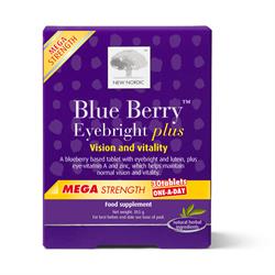 Blueberry Mega OAD לחזון וחיוניות 30 טבליות