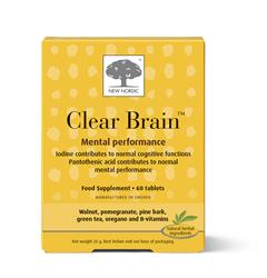Clear Brain 60 tabletter