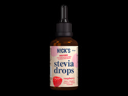 Bringebær Stevia Drops 50 ml (bestill i single eller 10 for bytte ytre)