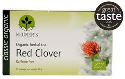 Organic Red Clover Tea 40g (order in singles or 10 for trade outer)