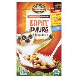 Envirokidz Manteiga de Amendoim e Chocolate Leapin' Lemurs 284g (encomende em unidades individuais ou 4 para comércio externo)