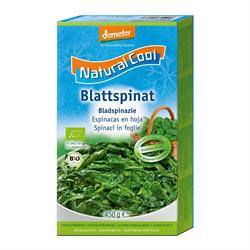 Organic Leaf Spinach 450g (order in singles or 8 for trade outer)