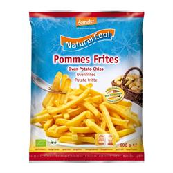 Chips de Pommes de Terre au Four Bio (Frites) 600g (commander en simple ou 12 pour le commerce extérieur)