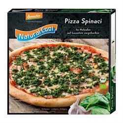 Pizza orgánica de espinacas 370 g (pedir por separado o en 8 para el comercio exterior)