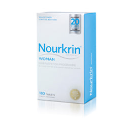 Nourkrin Woman 3 חודשים אספקה ​​180 טבליות