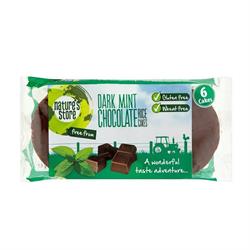Dark Mint Choc Rice Cakes 100g (order in singles or 12 for retail outer)