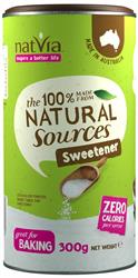Natvia Sweetener Canister 300g (order in singles or 4 for trade outer)