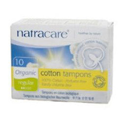 Organic Non-Applicator Tampons Regular x 10 (order in singles or 20 for trade outer)