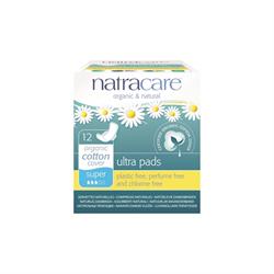Natural Ultra Pads Super with wings x 12 (order in singles or 12 for trade outer)