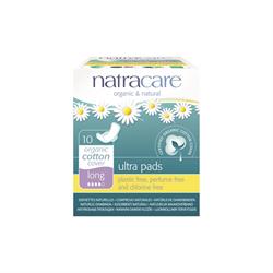 Natural Ultra Pads Long with wings x 10 (order in singles or 12 for trade outer)