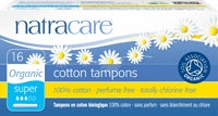 Organic Applicator Tampons Super x 16 (order in singles or 12 for trade outer)