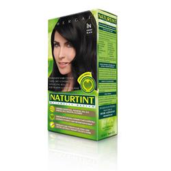 15 % RABAT Permanent hårfarve Ebony Black 1N 165ml (bestil i singler eller 48 for bytte ydre)
