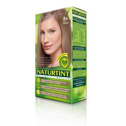 15% RABAT Permanent hårfarve Ash Blonde 8A 165ml (bestil i singler eller 48 for bytte ydre)