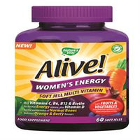 Levande! Women's Soft Jells Multi-vitamin 60 tuggbara (beställ i singlar eller 12 för handel ytter)