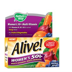 Alive! Womens 50+ OAD 30 Tablet (order in singles or 12 for trade outer)