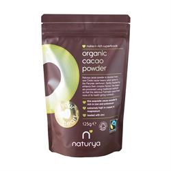 Organic Cacao Powder Fair Trade 125g (order in singles or 8 for trade outer)