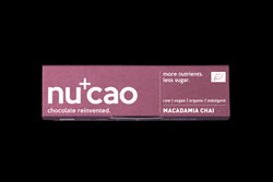 Chocolate Bar 40g - Macadamia Chai (order in singles or 12 for retail outer)
