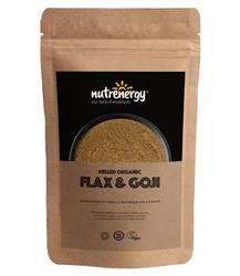 Milled Organic Flaxseed & Goji Berries 200g (order in singles or 15 for trade outer)